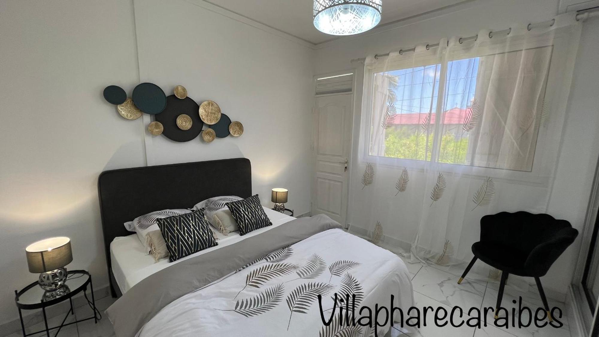Villa Phare Caraibes Guadeloupe - Rooftop Jacuzzi & Ocean View Le Moule Exterior photo