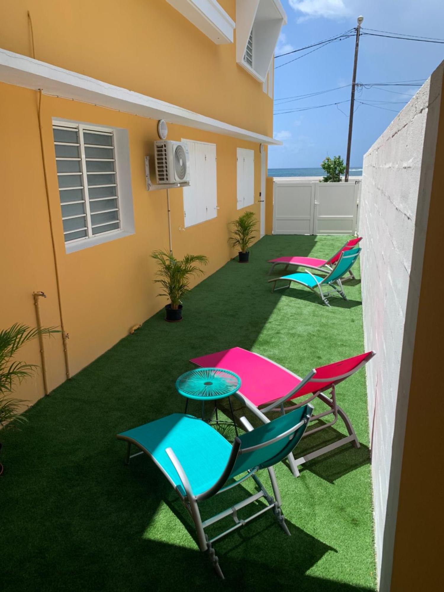Villa Phare Caraibes Guadeloupe - Rooftop Jacuzzi & Ocean View Le Moule Exterior photo